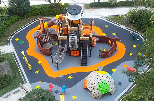 乐鱼leyu游乐海盗船房地产社区案例