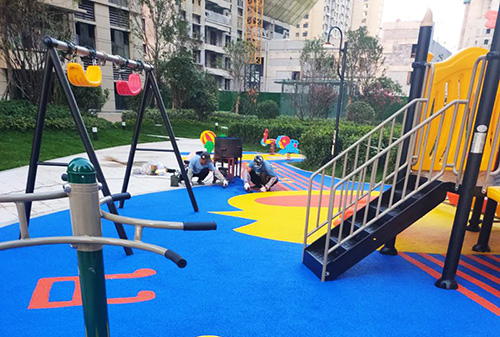 乐鱼leyu游乐动物乐园滑梯组合