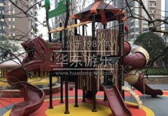 乐鱼leyu游乐户外滑梯组合案例