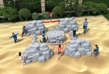 乐鱼leyu儿童攀爬墙攀岩石钻