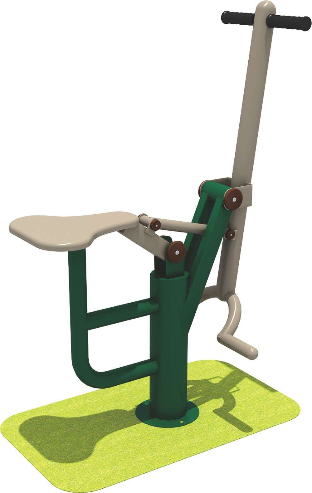 乐鱼leyu健身器材 单人健骑机