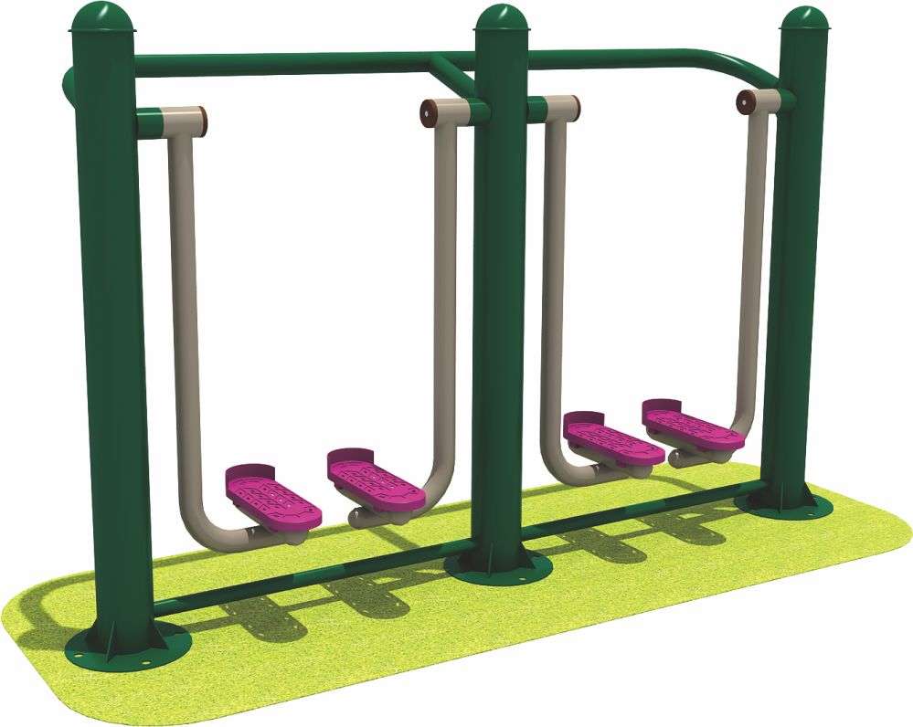 乐鱼leyu健身器材 双人漫步机