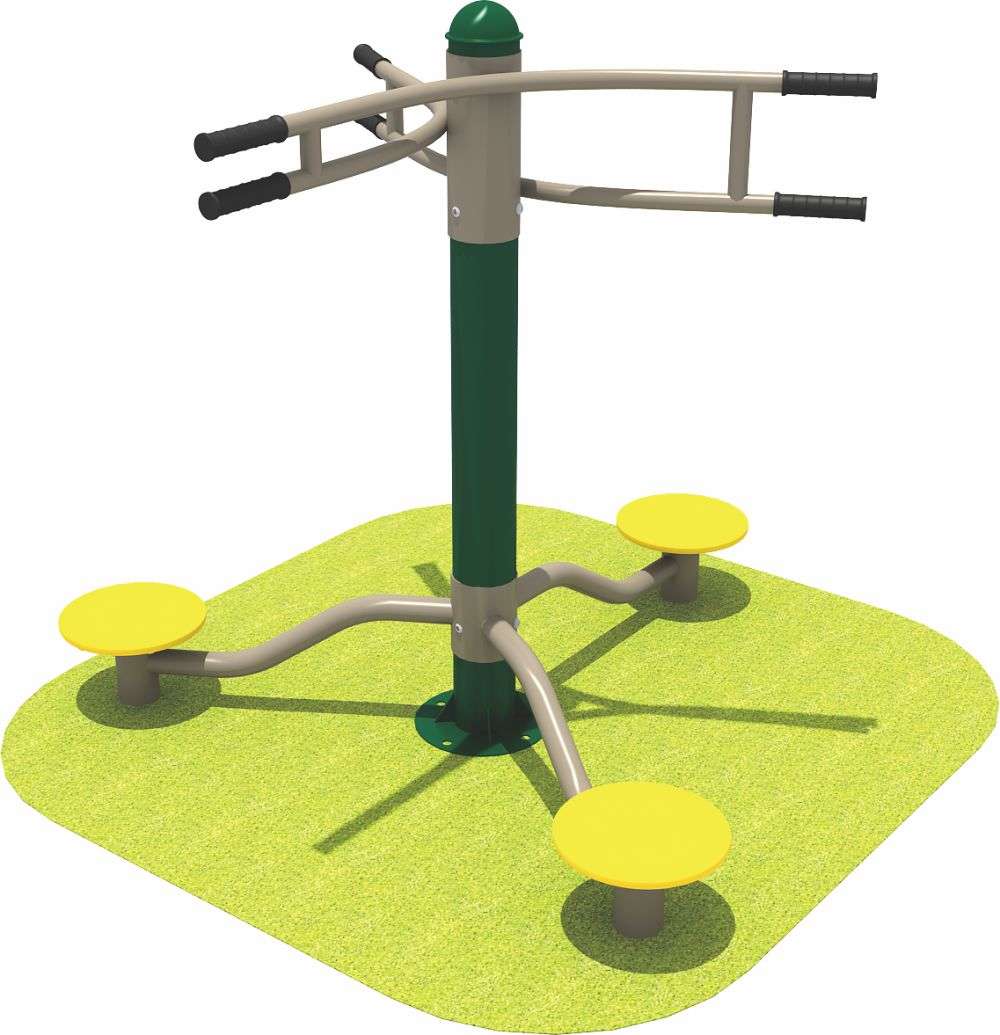 乐鱼leyu健身器材 三位转腰器