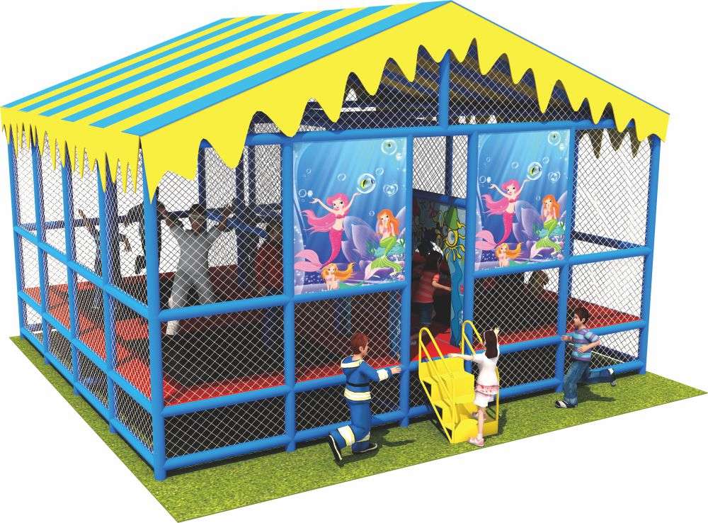 蹦床乐园 乐鱼leyu圆形蹦床